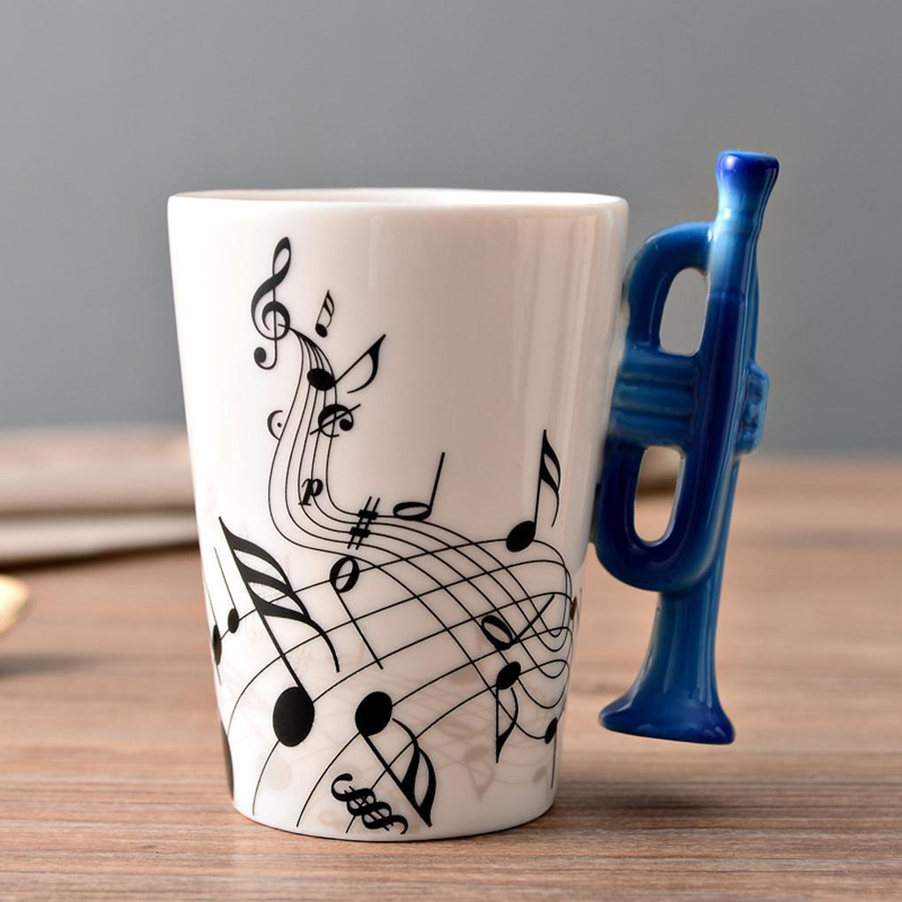Trumpet Ceramic Mug Cup