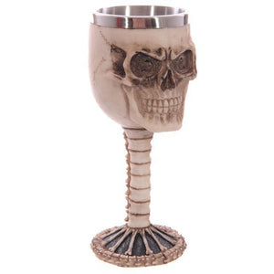 Viking Skull & Bones Armor Wine Cup