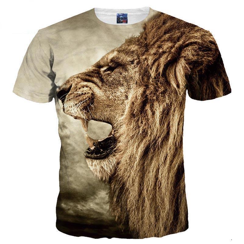 Stylish Lion 3d T-shirt