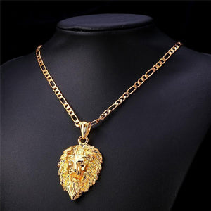 **FREE** Gold Plated Lion Necklace