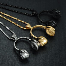 Headset Music Necklace