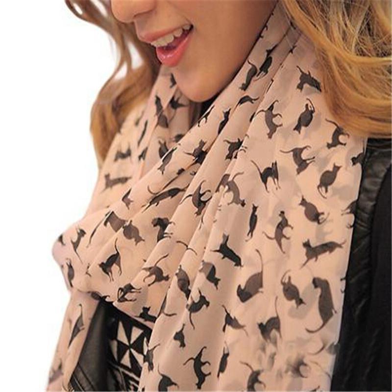 Cats lovers scarf